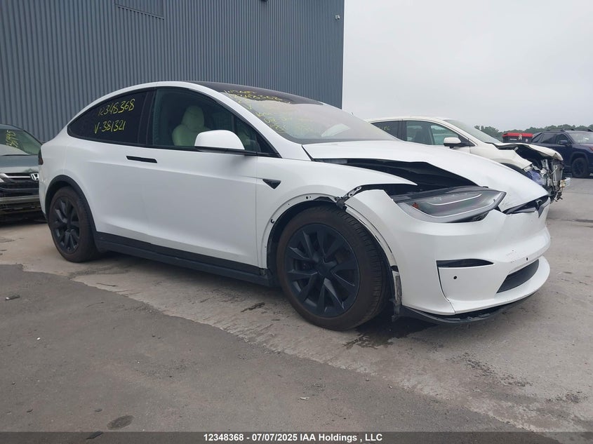 7SAXCDE54PF381321 2023 Tesla Model X 60 D auction photo 1