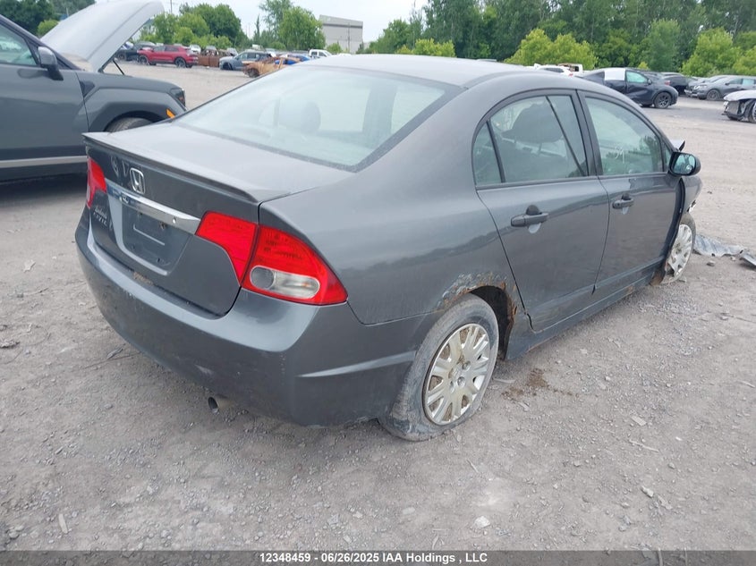 2HGFA16259H103401 2009 HONDA CIVIC photo no. 4