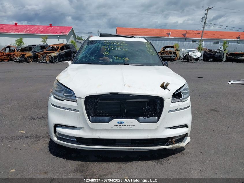 2023 Lincoln Aviator Reserve VIN: 5LM5J7XC3PGL01769 Lot: 12348937