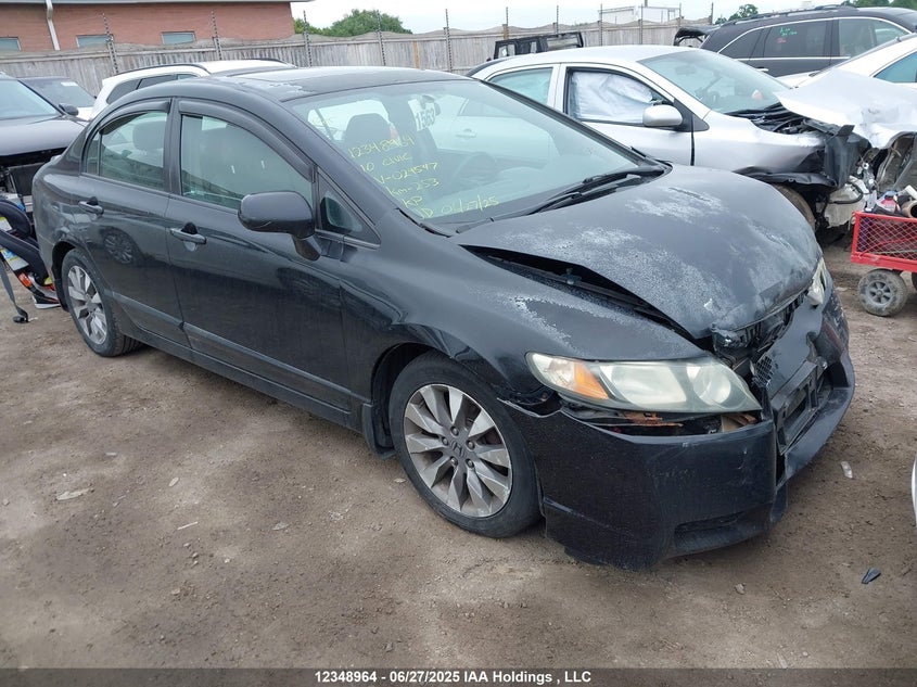 2HGFA1F09AH029547 2010 Honda Civic Exl auction photo 1