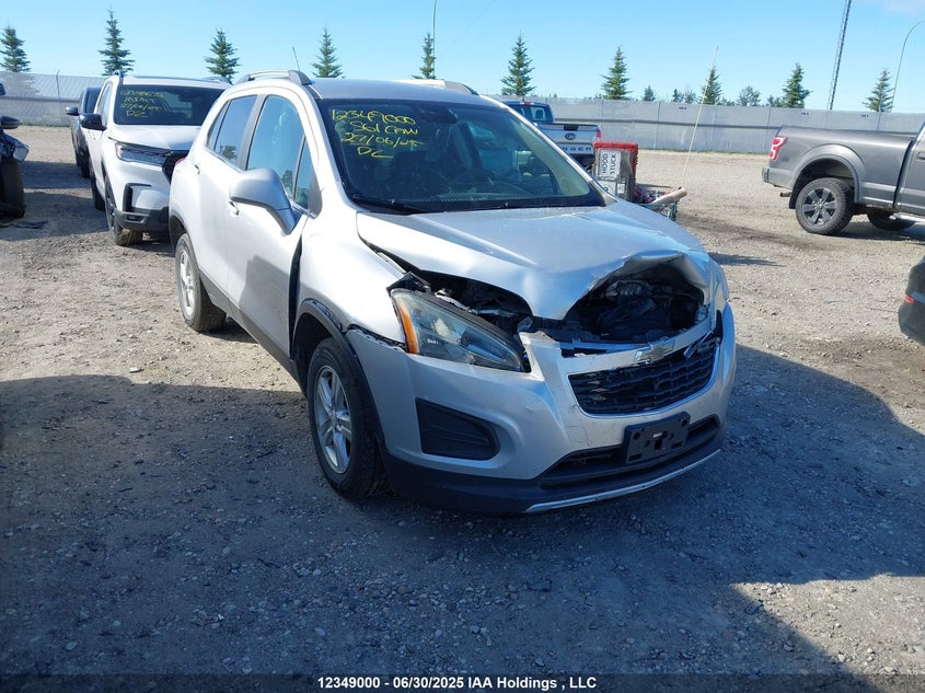 3GNCJRSB7FL156858 2015 Chevrolet Trax 1Lt auction photo 1