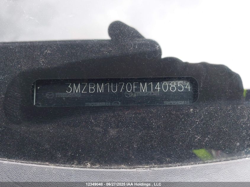 2015 Mazda 3 Sport VIN: 3MZBM1U70FM140854 Lot: 12349048