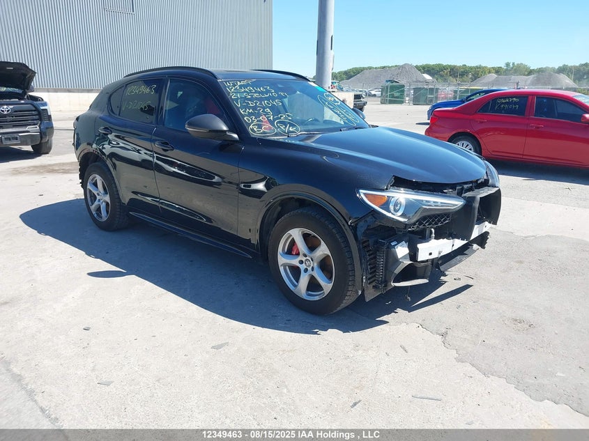 ZASPAKBN8M7D21045 2021 Alfa Romeo Stelvio Ti Sport Awd auction photo 1