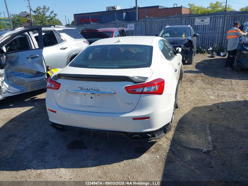 2016 Maserati Ghibli S/Q4 VIN: ZAM57RTAXG1179514 Lot: 12349474