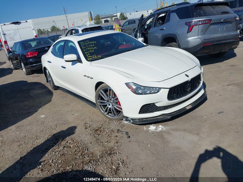 ZAM57RTAXG1179514 2016 Maserati Ghibli S/Q4 auction photo 1