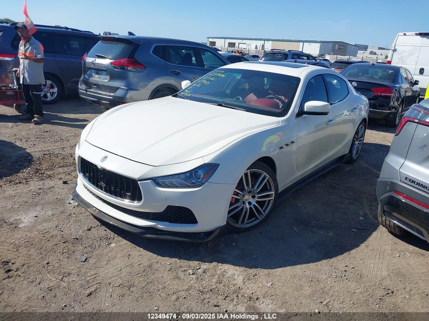ZAM57RTAXG1179514 2016 MASERATI GHIBLI photo no. 2