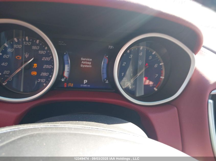 2016 Maserati Ghibli S/Q4 VIN: ZAM57RTAXG1179514 Lot: 12349474