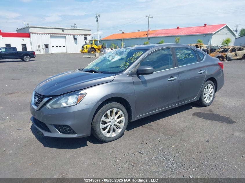 2016 Nissan Sentra S/Sv/Sr/Sl VIN: 3N1AB7AP1GL676752 Lot: 12349577