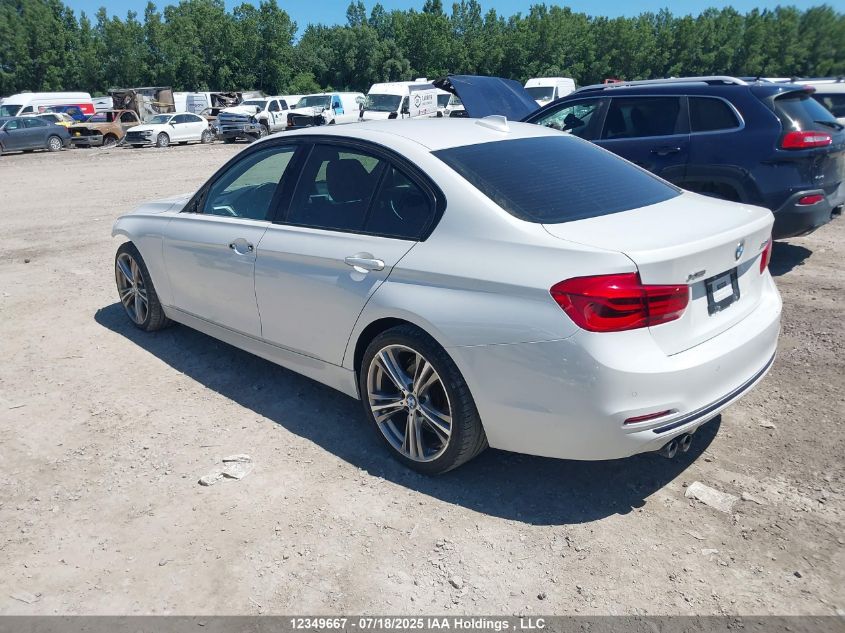 2017 BMW 330I xDrive VIN: WBA8D9C51HK678241 Lot: 12349667