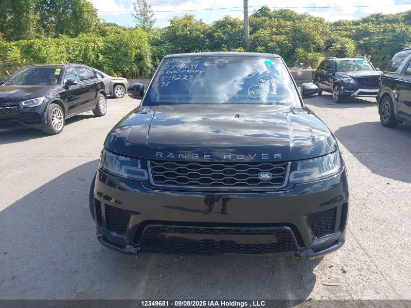 2019 Land Rover Range Rover Sport Supercharged Dynamic VIN: SALWR2RE7KA843273 Lot: 12349681