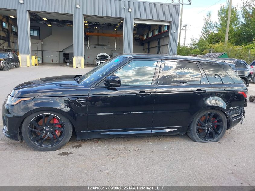 2019 Land Rover Range Rover Sport Supercharged Dynamic VIN: SALWR2RE7KA843273 Lot: 12349681