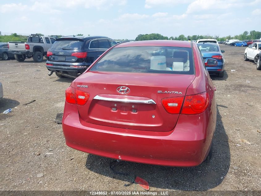 2010 Hyundai Elantra Gls VIN: KMHDU4AD5AU200232 Lot: 12349852