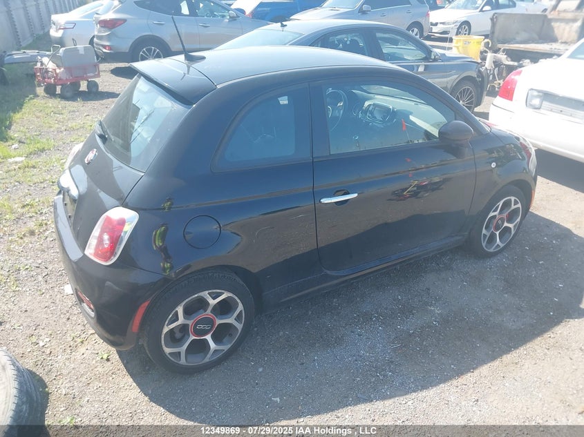 2016 Fiat 500 Sport VIN: 3C3CFFBR7GT125816 Lot: 12349869