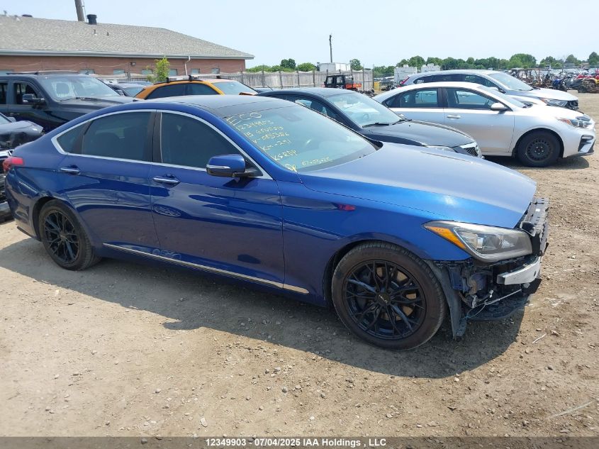 2015 Hyundai Genesis 3.8 Luxury VIN: KMHGN4JE0FU085386 Lot: 12349903