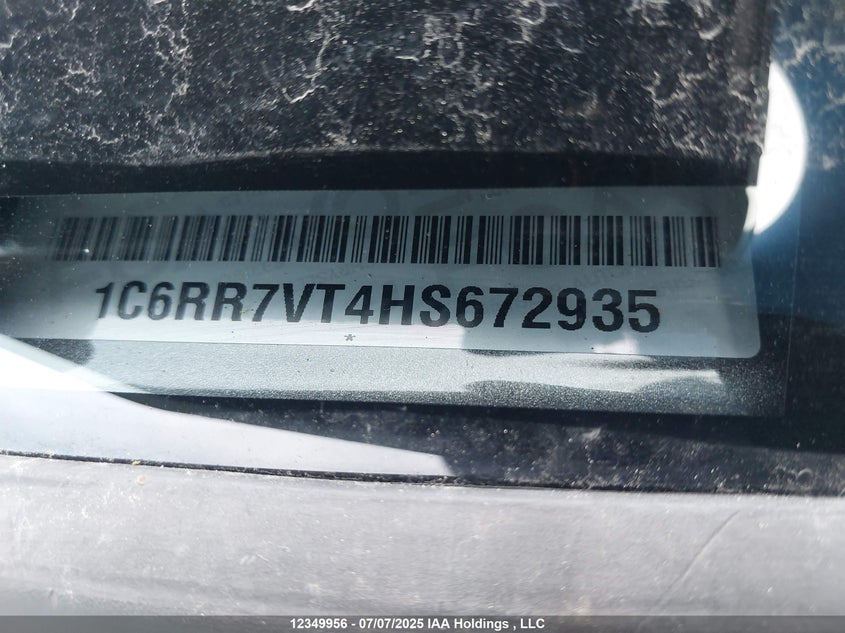 1C6RR7VT4HS672935 2017 RAM 1500 photo no. 20
