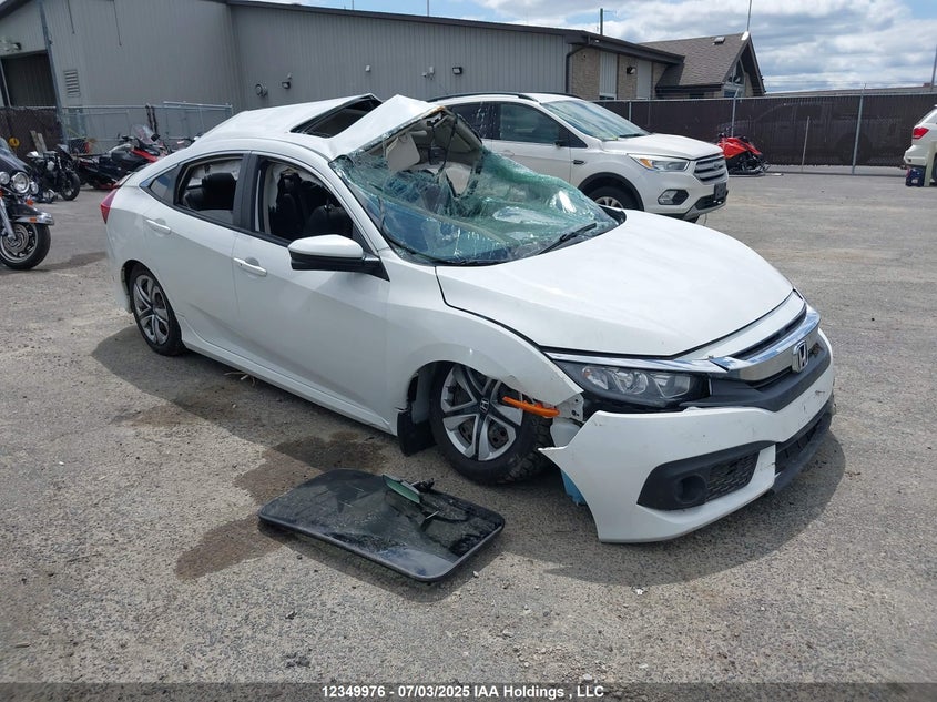 2HGFC2F88HH015851 2017 Honda Civic Ex 4Dr auction photo 1