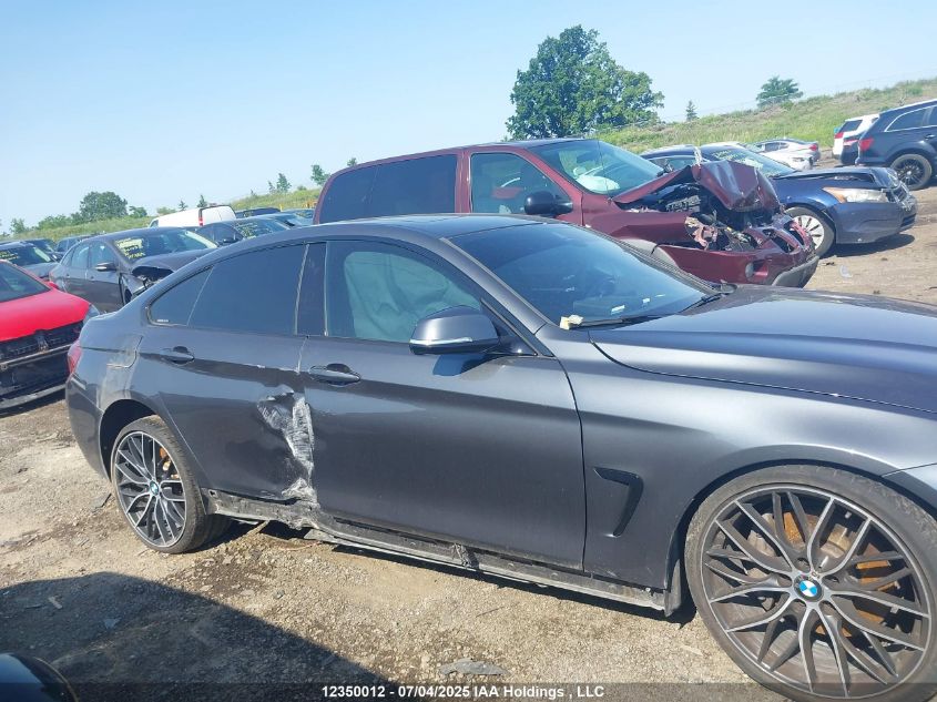 2019 BMW 440Xi Gran Coupe VIN: WBA4J7C54KBM76674 Lot: 12350012