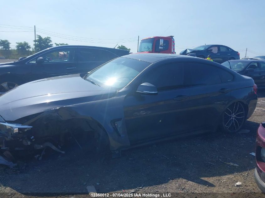 2019 BMW 440Xi Gran Coupe VIN: WBA4J7C54KBM76674 Lot: 12350012