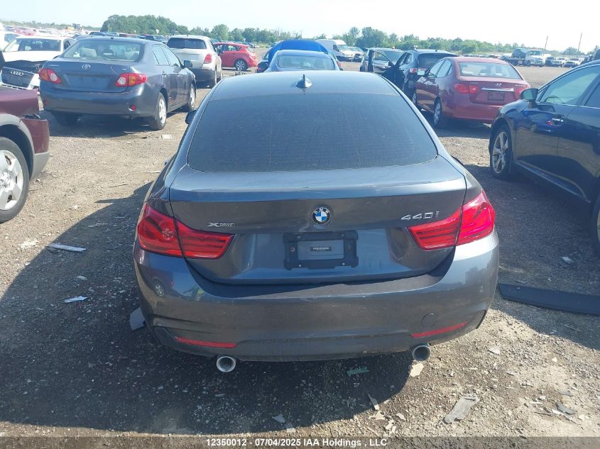 2019 BMW 440Xi Gran Coupe VIN: WBA4J7C54KBM76674 Lot: 12350012