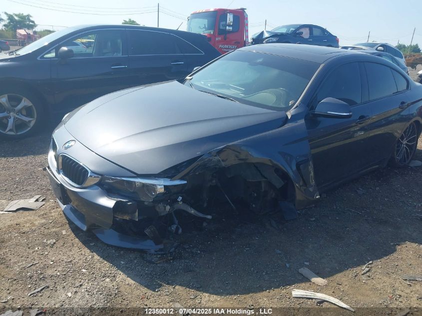 2019 BMW 440Xi Gran Coupe VIN: WBA4J7C54KBM76674 Lot: 12350012