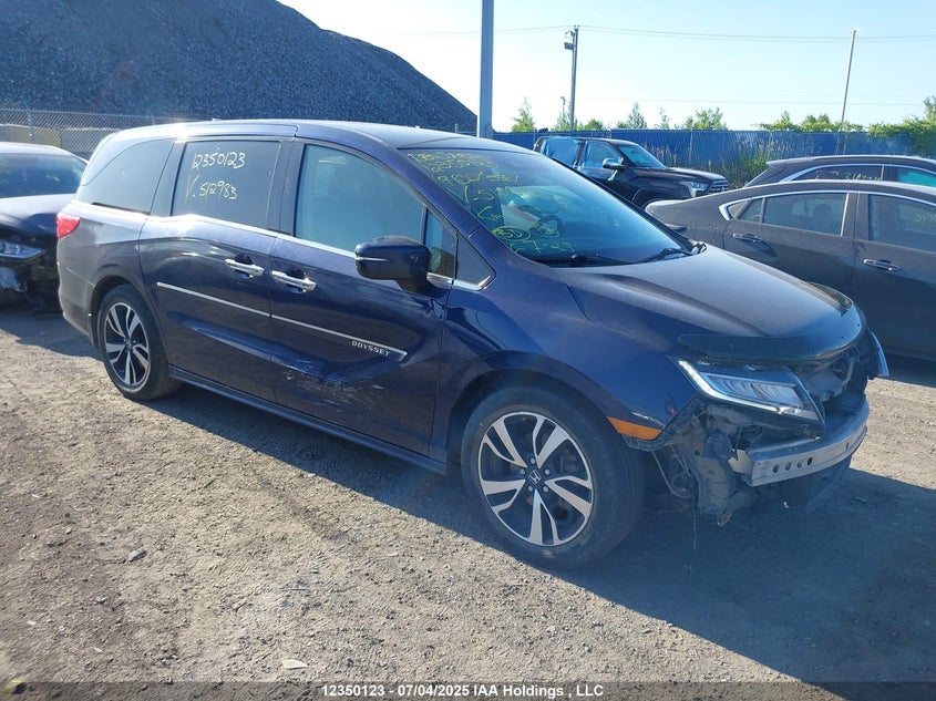 5FNRL6H85KB512983 2019 Honda Odyssey auction photo 1