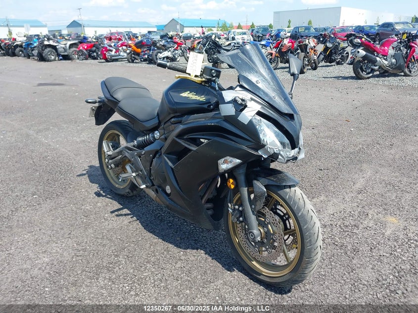 JKAEXEF17EDA15445 2014 Kawasaki Ex650 F auction photo 1
