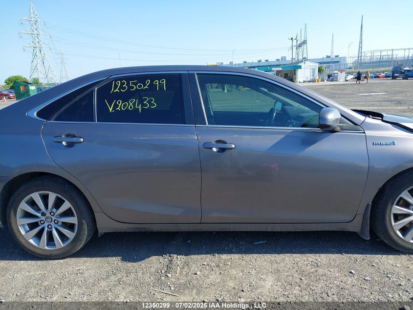 2017 Toyota Camry Hybrid Xle VIN: 4T1BD1FK1HU208433 Lot: 12350299