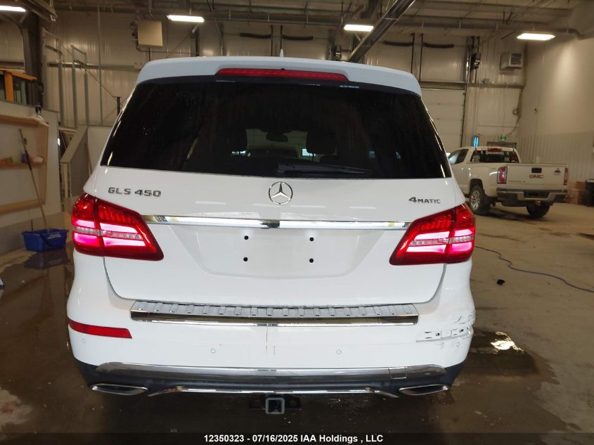 2017 Mercedes-Benz Gls 450 4Matic VIN: 4JGDF6EEXHA897384 Lot: 12350323