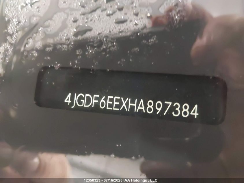 2017 Mercedes-Benz Gls 450 4Matic VIN: 4JGDF6EEXHA897384 Lot: 12350323