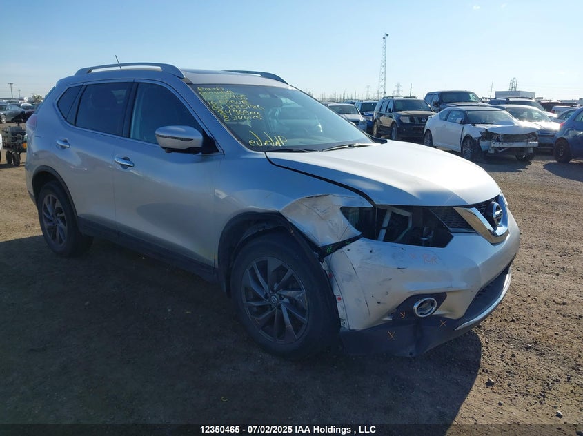 5N1AT2MV0GC885186 2016 Nissan Rogue S/Sl Premium/Sv auction photo 1