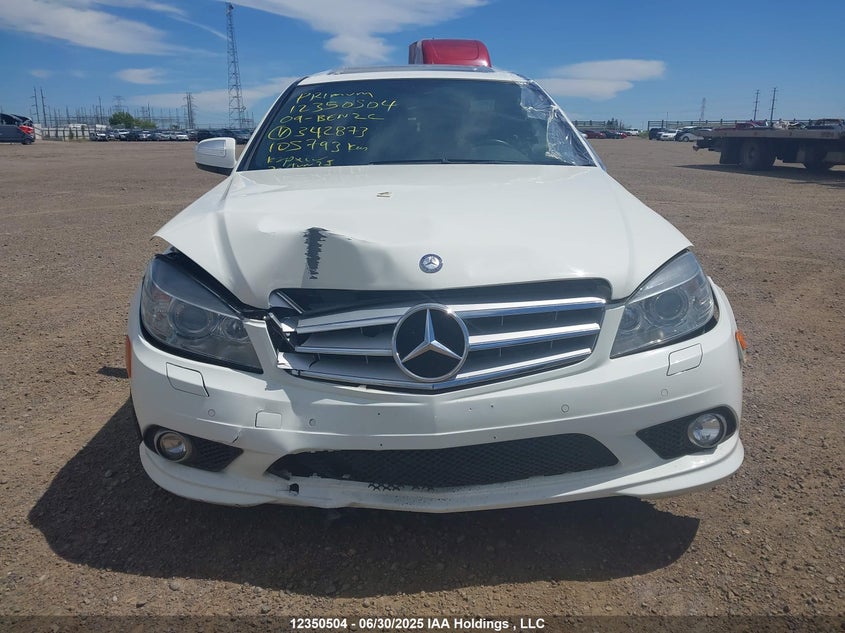 WDDGF81X39F342873 2009 MERCEDES-BENZ C-KLASSE photo no. 13