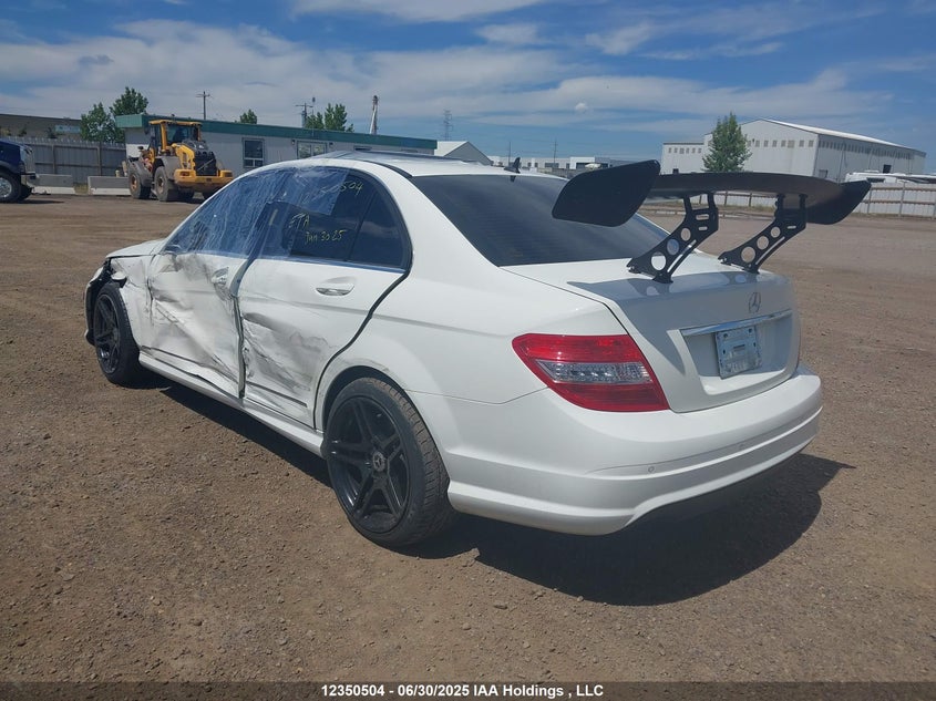 WDDGF81X39F342873 2009 MERCEDES-BENZ C-KLASSE photo no. 3