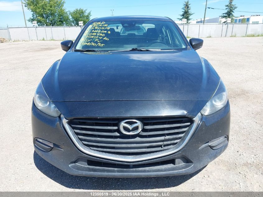 2018 Mazda Mazda3 50Th Anniversary Edition/Gs/Se VIN: 3MZBN1V74JM218430 Lot: 12350519