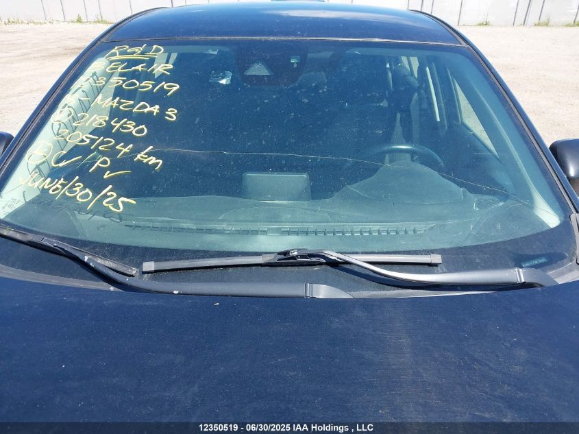 2018 Mazda Mazda3 50Th Anniversary Edition/Gs/Se VIN: 3MZBN1V74JM218430 Lot: 12350519