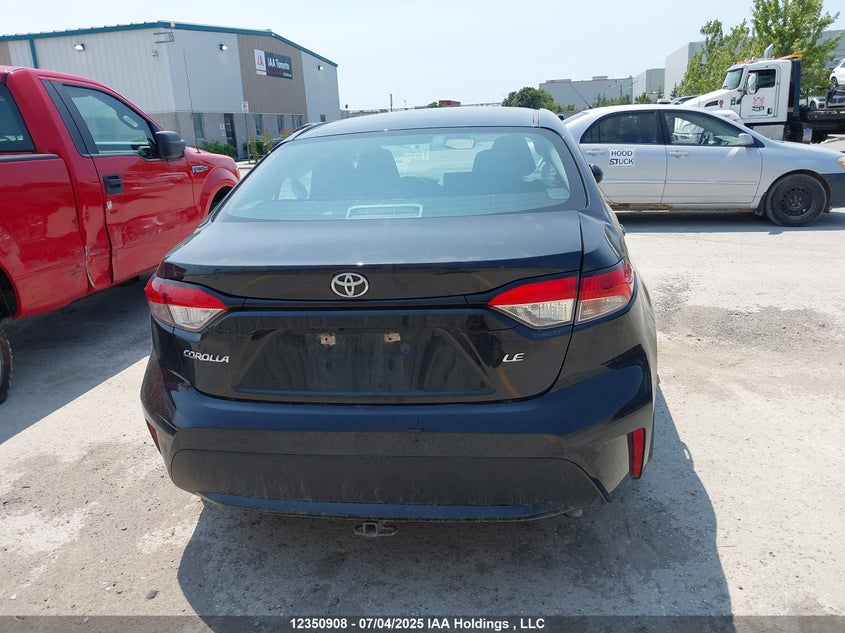 2020 Toyota Corolla Le VIN: 5YFBPRBE2LP037594 Lot: 12350908