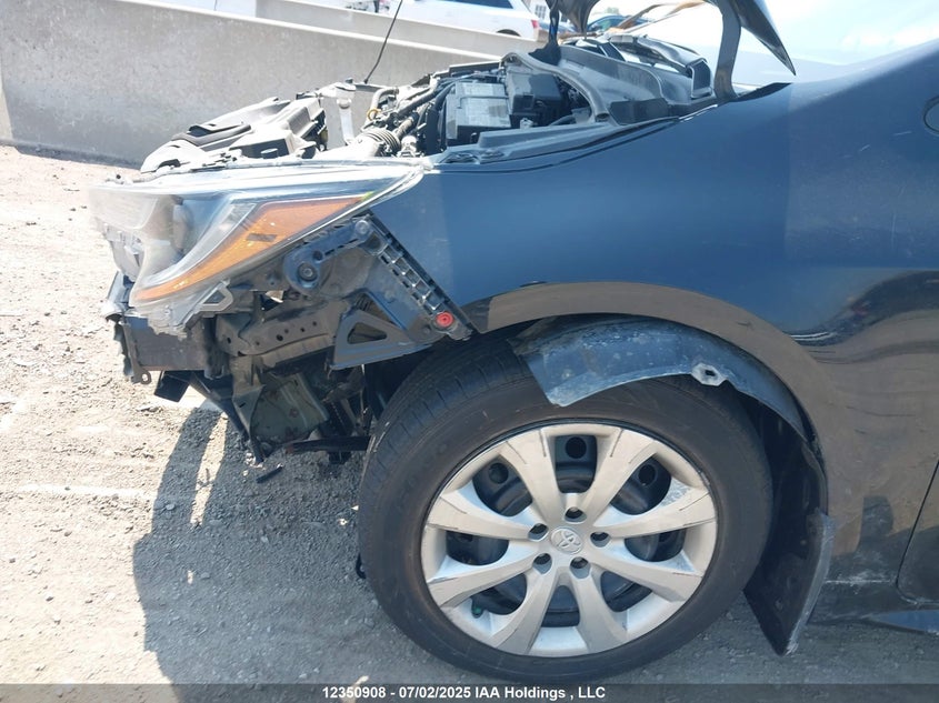 2020 Toyota Corolla Le VIN: 5YFBPRBE2LP037594 Lot: 12350908