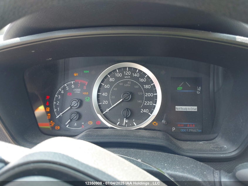 2020 Toyota Corolla Le VIN: 5YFBPRBE2LP037594 Lot: 12350908