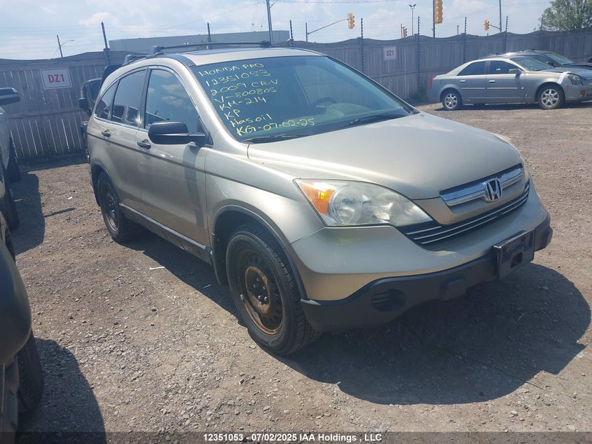5J6RE48509L800805 2009 Honda Cr-V Ex auction photo 1