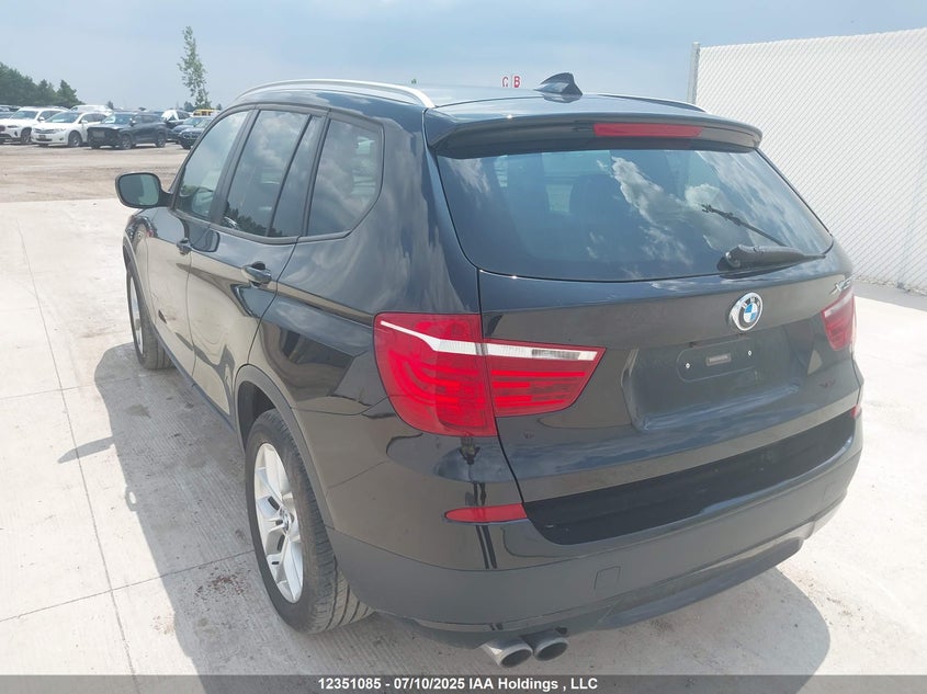 Vin: 5uxwx9c53d0a10112, lot: 2725736, bmw x3 xdrive28i 20133