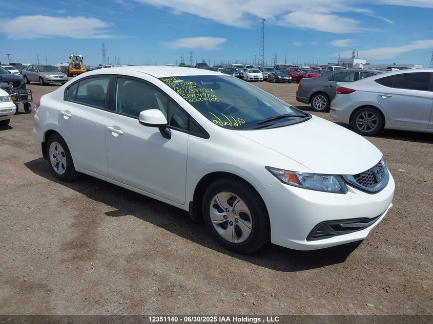 2HGFB2F4XDH039837 2013 Honda Civic Lx auction photo 1