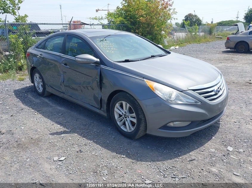 5NPEB4AC5EH845615 2014 Hyundai Sonata Gls auction photo 1
