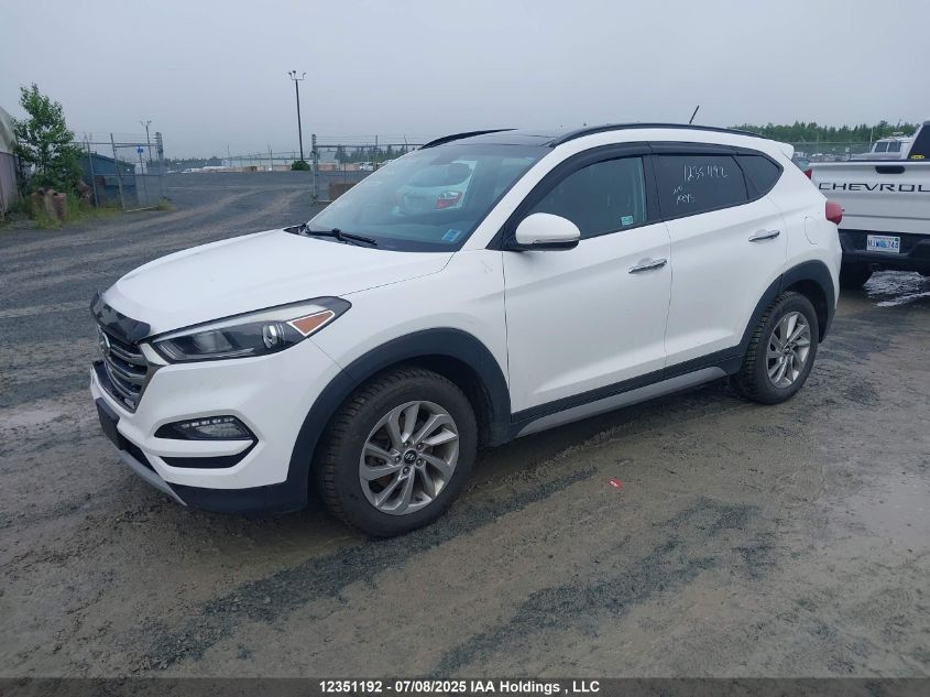 2017 Hyundai Tucson Se VIN: KM8J3CA21HU265538 Lot: 12351192