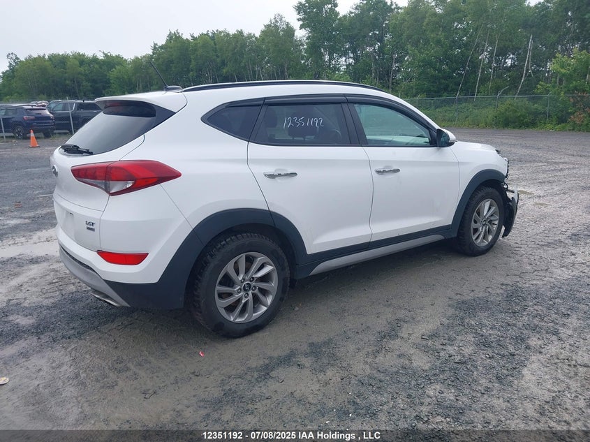 2017 Hyundai Tucson Se VIN: KM8J3CA21HU265538 Lot: 12351192