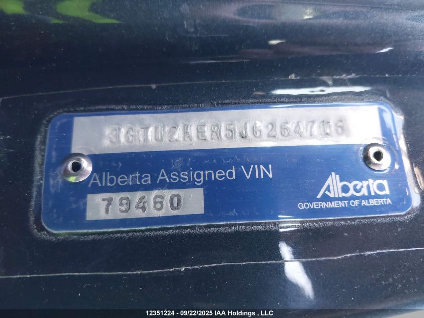 2018 GMC Sierra K1500 Slt VIN: 3GTU2NER5JG264716 Lot: 12351224