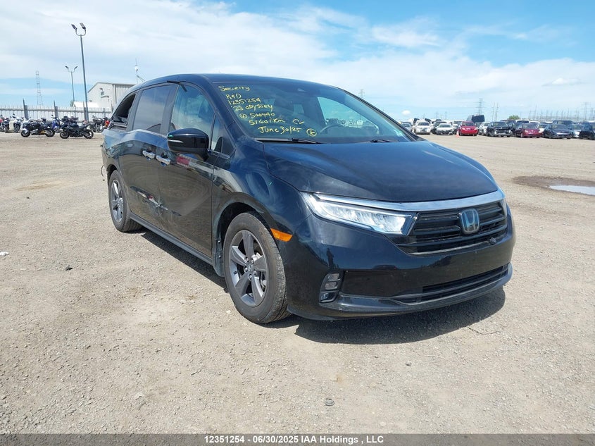 5FNRL6H49PB500940 2023 Honda Odyssey Ex auction photo 1