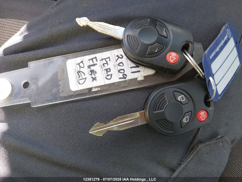 2009 Ford Flex Sel VIN: 2FMDK52C39BA94186 Lot: 12351279