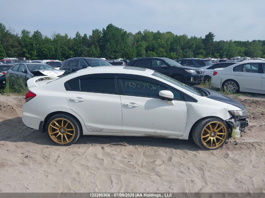 2015 Honda Civic Si Si VIN: 2HGFB6E56FH201760 Lot: 12329530X