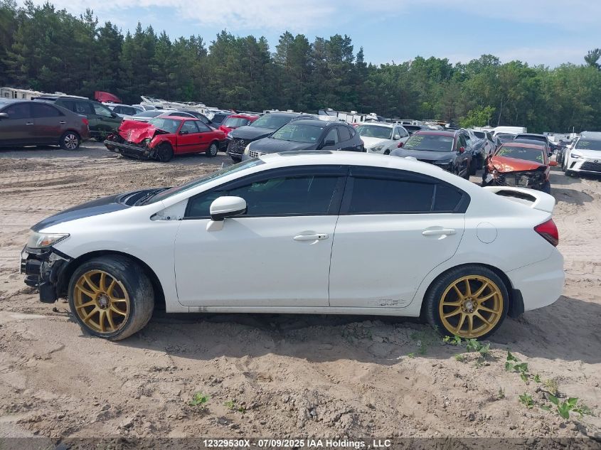 2015 Honda Civic Si Si VIN: 2HGFB6E56FH201760 Lot: 12329530X