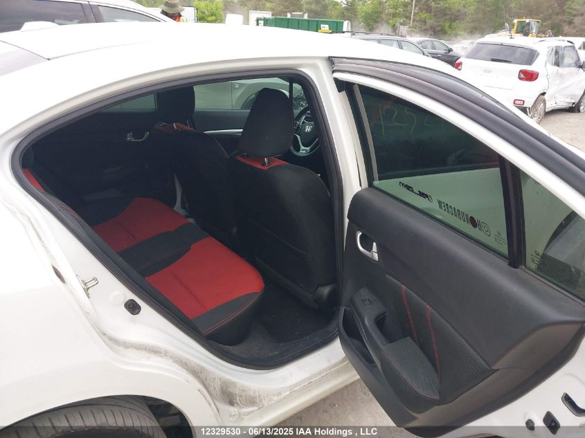 2015 Honda Civic Si Si VIN: 2HGFB6E56FH201760 Lot: 12329530X