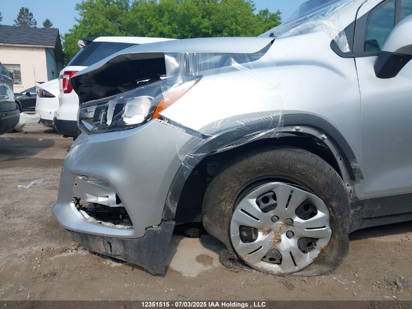 2019 Chevrolet Trax Ls VIN: 3GNCJKSBXKL145709 Lot: 12351515